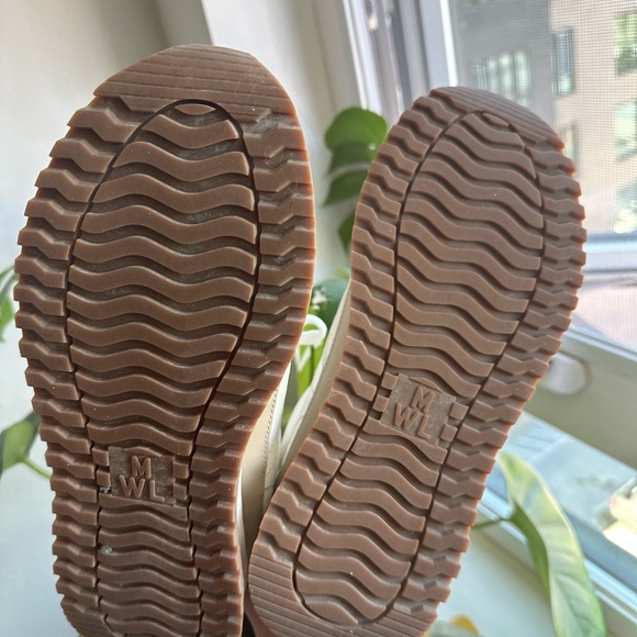 Kickoff trainer sneakers size: W8.5 in neutral colorblock leather - Picture 9 of 13